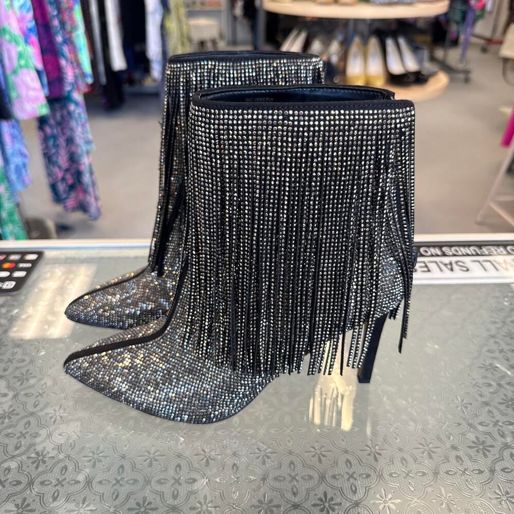 INC Rhinestone Boots Brand New Without Box Size 7